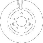 72 481 069 Bremsscheibe VA DF6786 72 481 069 Bremsscheibe VA DF6786