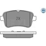 Bremsbelagsatz Db T. W166/X166 Gl/Ml 11 025 252 1518/PD Bremsbelagsatz Db T. W166/X166 Gl/Ml 11 025 252 1518/PD