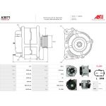 A3071 AS-PL Lichtmaschine (Generator) A3071