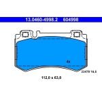Bremsbelagsatz Db P. C209/W211/W220/R230 02-12 13.0460-4998.2 Bremsbelagsatz Db P. C209/W211/W220/R230 02-12 13.0460-4998.2
