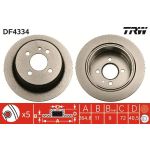 Bremsscheibe Bmw T. E30 82 DF4334 Bremsscheibe Bmw T. E30 82 DF4334
