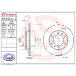 82 481 040 Bremsscheibe VA 09.5679.10