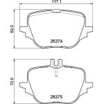 Bremsklotz P 50 169 Bremsklotz P 50 169