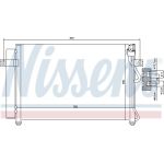 Nissens Klimakondensator PKW 94815 Nissens Klimakondensator PKW 94815