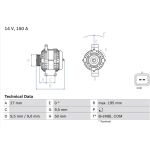 Lichtmaschine 0 986 081 820 Lichtmaschine 0 986 081 820