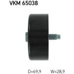 SKF Keilrippenriemen-Spannrolle VKM 65038