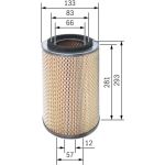 Bosch Luftfilter F 026 400 186 Bosch Luftfilter F 026 400 186