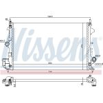 Nissens Wasserkühler PKW 630789 Nissens Wasserkühler PKW 630789