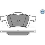 Bremsbelagsatz, Scheibenbremse 025 241 3717/PD Bremsbelagsatz, Scheibenbremse 025 241 3717/PD