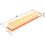 Bosch Luftfilter F 026 400 115 Bosch Luftfilter F 026 400 115