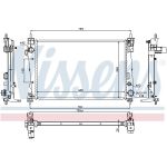 Nissens Wasserkühler PKW 60065 Nissens Wasserkühler PKW 60065