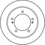 Bremsscheibe Suzuki P. Jimny/Samurai/Vitara 0,7-1,6 16V 88 DF2588 Bremsscheibe Suzuki P. Jimny/Samurai/Vitara 0,7-1,6 16V 88 DF2588
