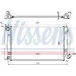 Nissens Wasserkühler PKW 64647A Nissens Wasserkühler PKW 64647A