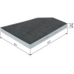 Aktivkohleinnenraumfilter 1987435611 Aktivkohleinnenraumfilter 1987435611