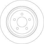 98 482 001 Bremsscheibe HA DF6341 98 482 001 Bremsscheibe HA DF6341