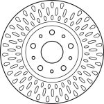 TRW Bremsscheibe Lancia T. These 2.0-3.2 DF6021 TRW Bremsscheibe Lancia T. These 2.0-3.2 DF6021