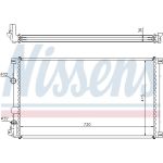 Nissens Wasserkühler PKW 63761 Nissens Wasserkühler PKW 63761