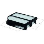 MAHLE Luftfilter LX 2612 MAHLE Luftfilter LX 2612