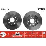 Bremsscheibe Fiat P. Panda 03 DF4375 Bremsscheibe Fiat P. Panda 03 DF4375