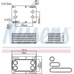 Nissens Ölkühler PKW 90921 Nissens Ölkühler PKW 90921