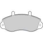 Valeo Bremsbelagsatz 598490