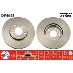 TRW Bremsscheibe DF4045