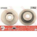 84 482 033 Bremsscheibe HA DF6598