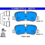 ATE Bremsbelagsatz Land Rover Hinterachse Discovery/Range Rover 3.0-5.0 4x4 09 13.0460-2731.2 ATE Bremsbelagsatz Land Rover Hinterachse Discovery/Range Rover 3.0-5.0 4x4 09 13.0460-2731.2