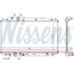 Nissens Wasserkühler PKW 68141 Nissens Wasserkühler PKW 68141
