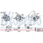 NISSENS Turbolader 93158