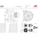 A0151 AS-PL Lichtmaschine (Generator) A0151