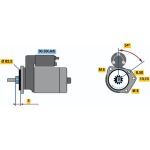Bosch Anlasser 0001107103 Bosch Anlasser 0001107103
