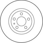 TRW Bremsscheibe DF1769 TRW Bremsscheibe DF1769