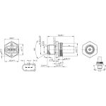 15 616 031 Drucksensor 0 281 002 842 15 616 031 Drucksensor 0 281 002 842