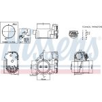 NISSENS Drosselklappenstutzen 955193 NISSENS Drosselklappenstutzen 955193