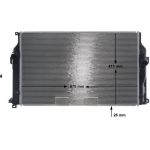MAHLE Kühler, Motorkühlung CR 2270 000S
