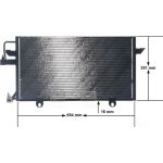 Kondensator, Klimaanlage AC 157 000S Kondensator, Klimaanlage AC 157 000S