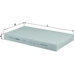 MAHLE Filter, Innenraumluft LA 56 MAHLE Filter, Innenraumluft LA 56