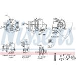 NISSENS Turbolader 93347 NISSENS Turbolader 93347