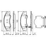 0 986 494 577 Bosch Bremsbelagsatz 0 986 494 577 0 986 494 577 Bosch Bremsbelagsatz 0 986 494 577