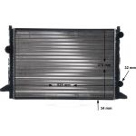 Kühler, Motorkühlung CR 508 000S Kühler, Motorkühlung CR 508 000S