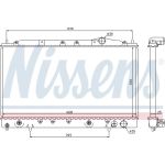 Nissens Wasserkühler PKW 62865 Nissens Wasserkühler PKW 62865