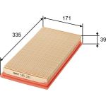 Valeo Luftfilter 585241 Valeo Luftfilter 585241
