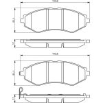 0 986 494 343 Bosch Bremsbelagsatz 0 986 494 343 0 986 494 343 Bosch Bremsbelagsatz 0 986 494 343