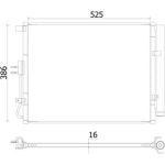 MAHLE Kondensator, Klimaanlage AC 957 000S MAHLE Kondensator, Klimaanlage AC 957 000S