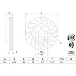 Bremsscheibe VA 0 986 479 408 Bremsscheibe VA 0 986 479 408