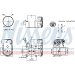 Nissens Drosselklappenstutzen 955125 Nissens Drosselklappenstutzen 955125