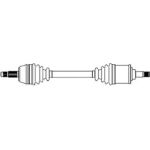 CIFAM Antriebswelle 655-488 CIFAM Antriebswelle 655-488