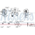 NISSENS Turbolader 93237 NISSENS Turbolader 93237