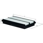 MAHLE Luftfilter LX 1075 MAHLE Luftfilter LX 1075